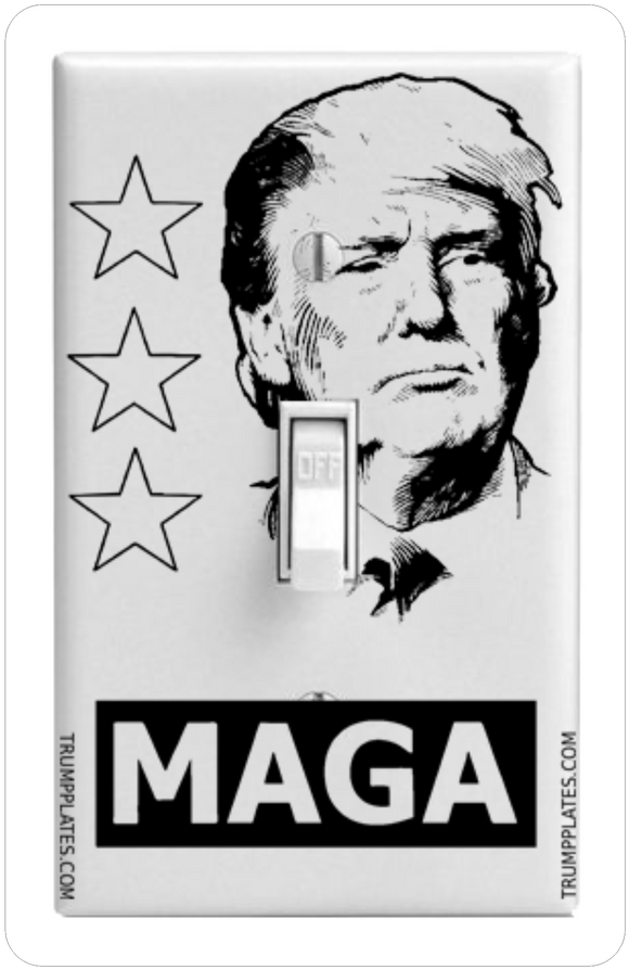 Trump Light Switch Cover 1